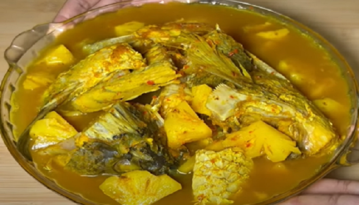 The Hidden Deliciousness of Bangka Red Snapper Head Fish With Yellow Spice, A Special Menu Will Captivates you