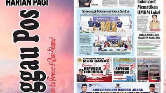 Koran Linggau Pos Edisi,  Rabu 16  Agustus 2023