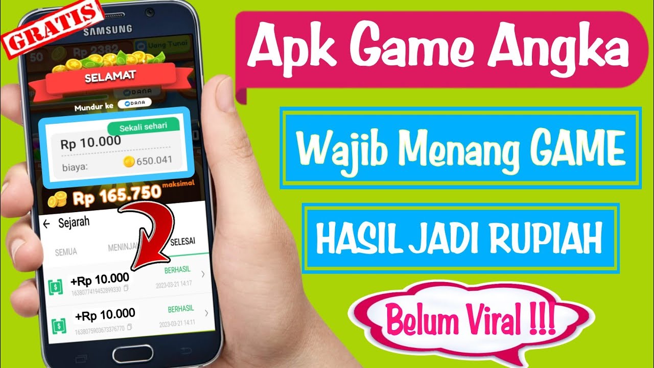 Makan Mie Makan Lontong, Kerja Santai Pakai Aplikasi Game Penghasil Uang Dapat Uangnya Segentong