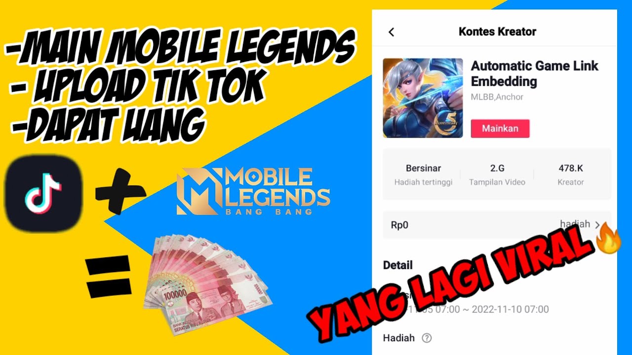 TERBARU Game Mobile Lengeds Bisa Jadi Penghasil Uang Tambahan, Ikuti Cara Ini Guys
