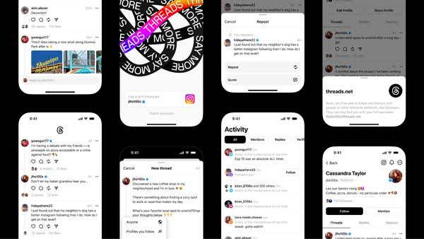 Bye Twitter, Rilis Hari ini Instagram Threads Bisa di Unduh dan Begini Cara Daftarnya