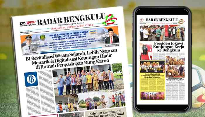 Koran Radar Bengkulu Edisi Kamis 20 Juli 2023