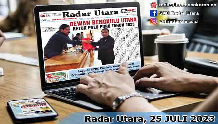 Koran Radar Utara Edisi Selasa, 25 Juli 2023