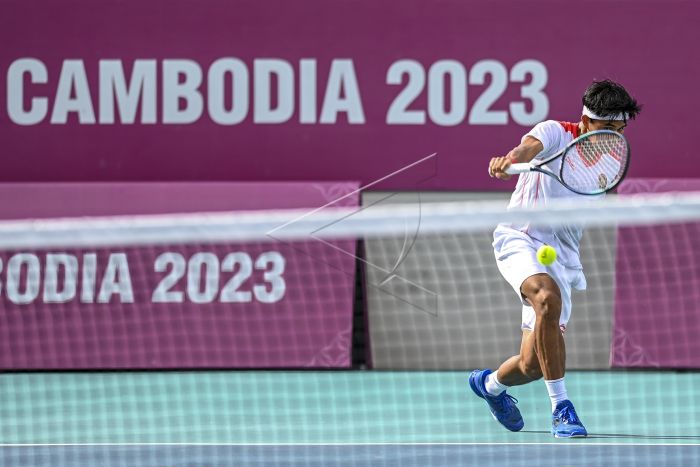 Kejutan, Tunggal Putra Tenis Raih Emas di SEA Games Kamboja