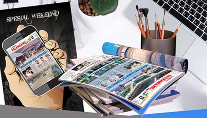 Koran Hybrid Pertama di Indonesia Baca Palembang Pos Edisi 01 Juli 2023