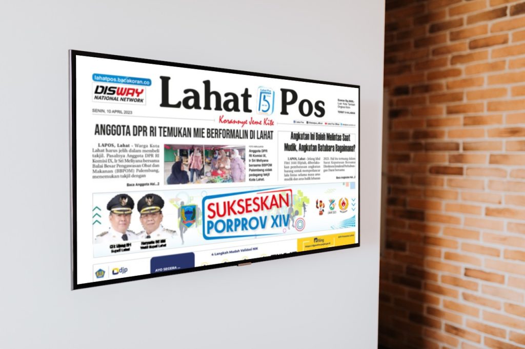 BACA LAHAT POS EDISI 10 APRIL 2023