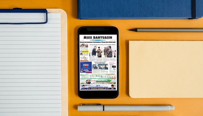 Koran Hybrid Pertama di Indonesia Baca Harian Muba Edisi 08 Juli 2023