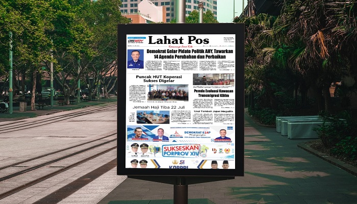 Koran Hybrid Pertama di Indonesia Baca LAHAT POS EDISI 14 JULI 2023