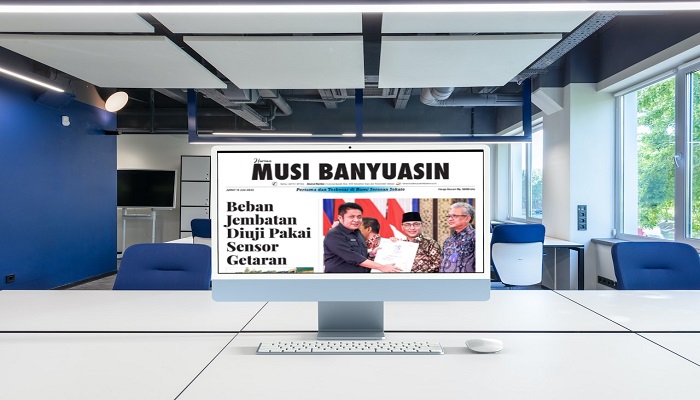 Koran Hybrid Pertama di Indonesia Baca Harian Muba Edisi 14 Juli 2023