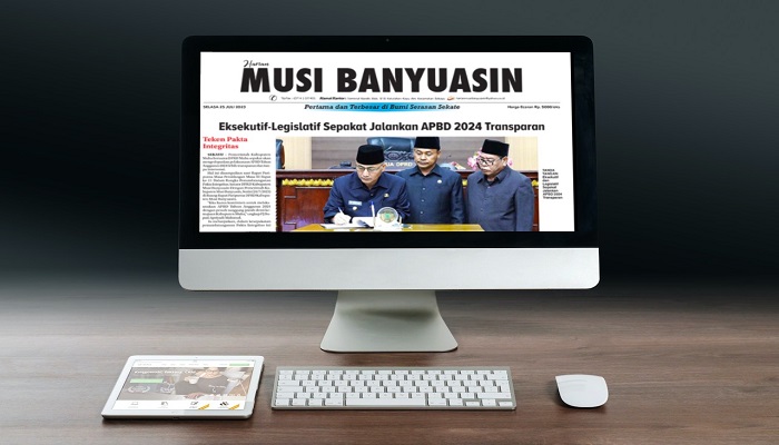 Koran Harian Muba Edisi Selasa, 25 Juli 2023